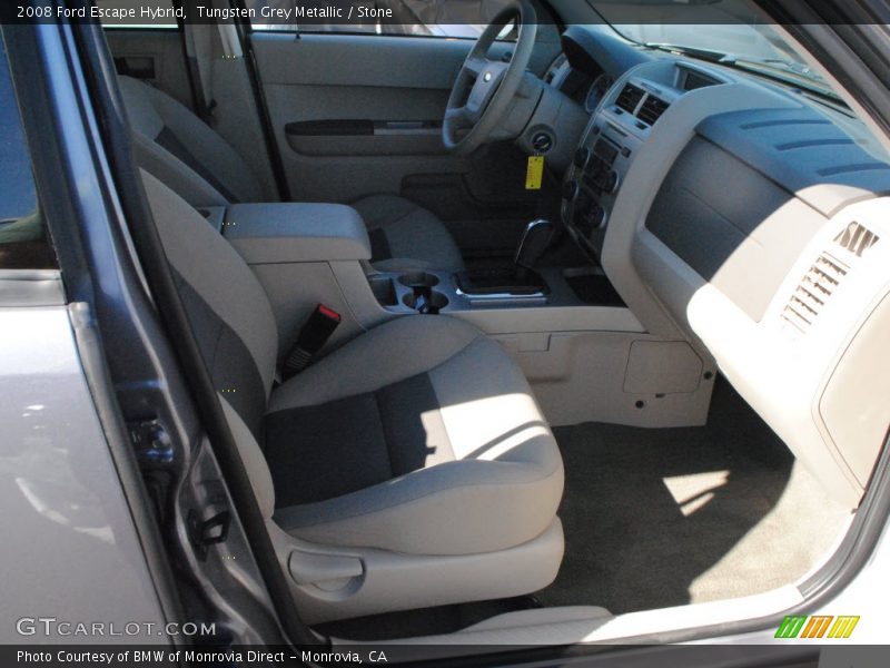 Tungsten Grey Metallic / Stone 2008 Ford Escape Hybrid