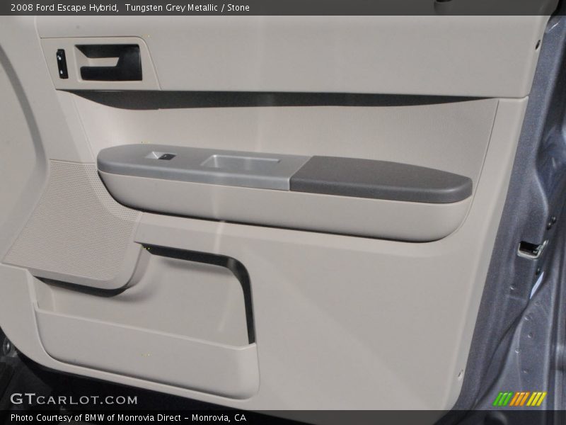 Tungsten Grey Metallic / Stone 2008 Ford Escape Hybrid