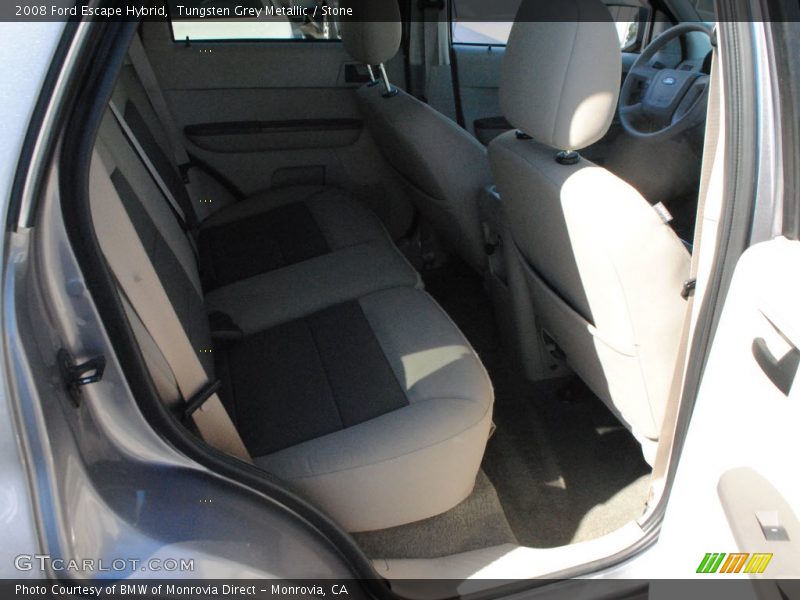 Tungsten Grey Metallic / Stone 2008 Ford Escape Hybrid