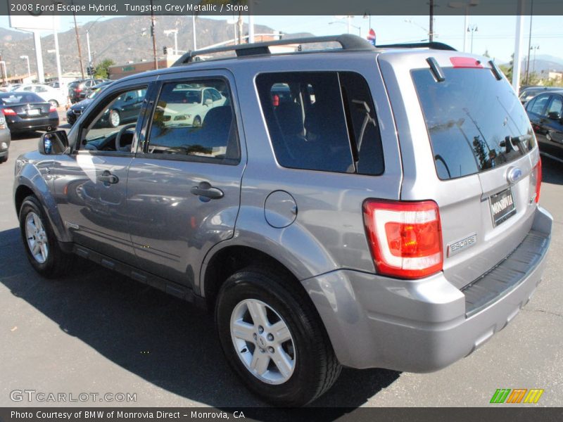Tungsten Grey Metallic / Stone 2008 Ford Escape Hybrid