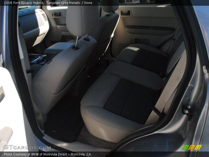 Tungsten Grey Metallic / Stone 2008 Ford Escape Hybrid