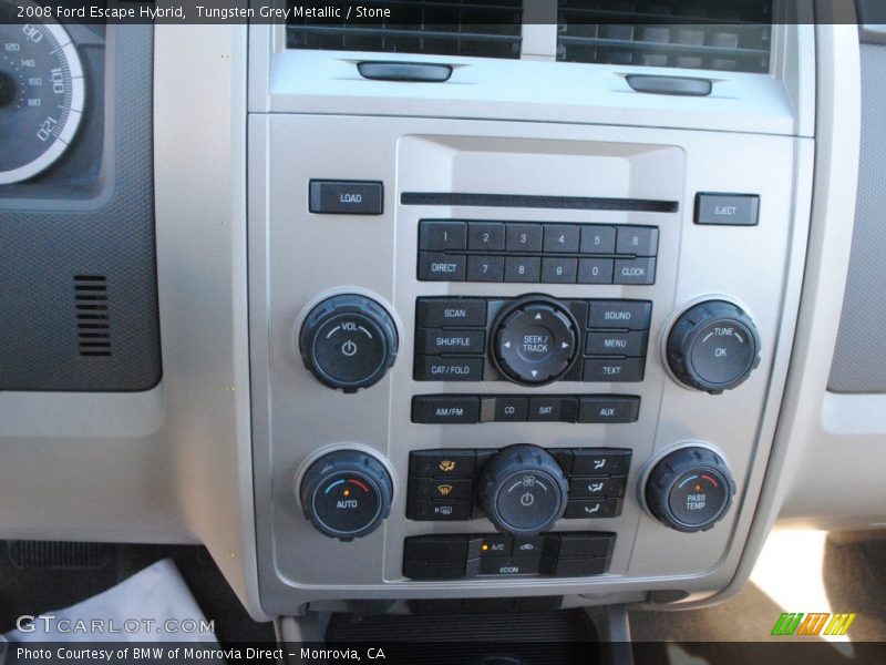 Tungsten Grey Metallic / Stone 2008 Ford Escape Hybrid
