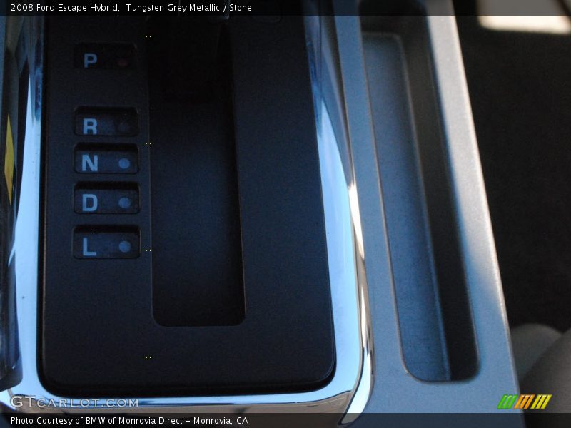 Tungsten Grey Metallic / Stone 2008 Ford Escape Hybrid