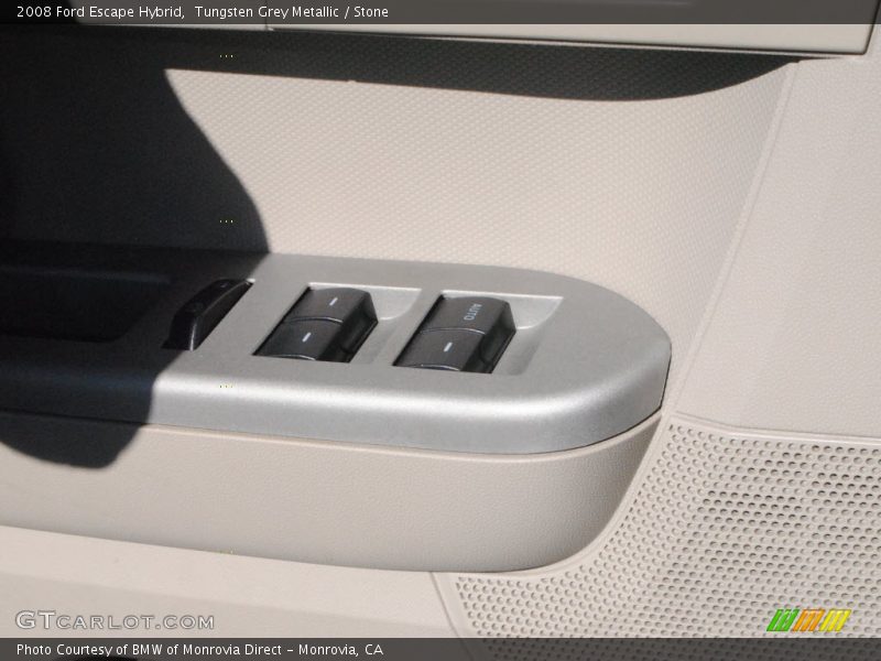 Tungsten Grey Metallic / Stone 2008 Ford Escape Hybrid