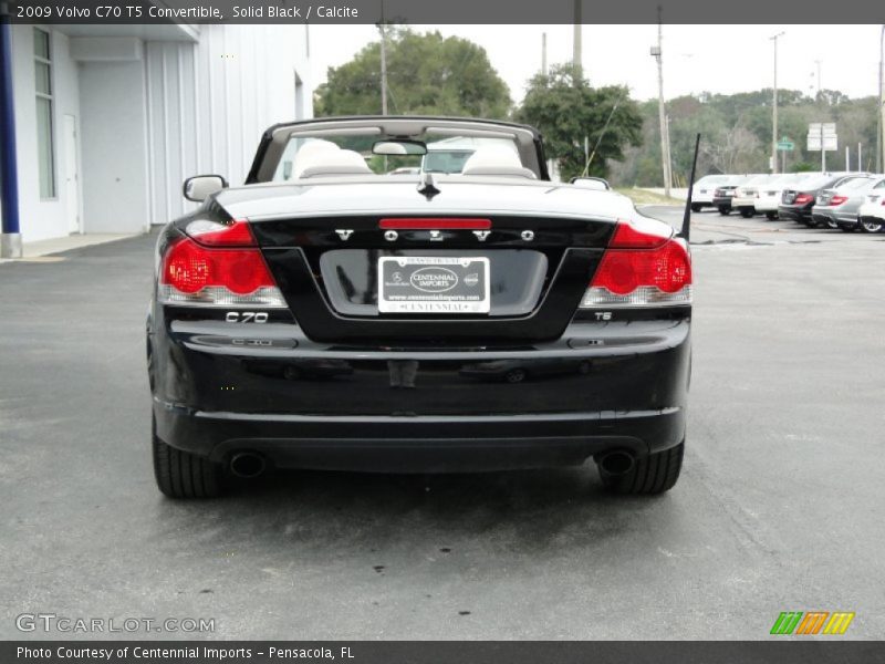 Solid Black / Calcite 2009 Volvo C70 T5 Convertible
