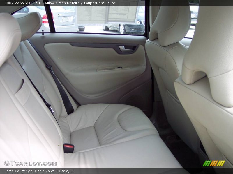 Willow Green Metallic / Taupe/Light Taupe 2007 Volvo S60 2.5T