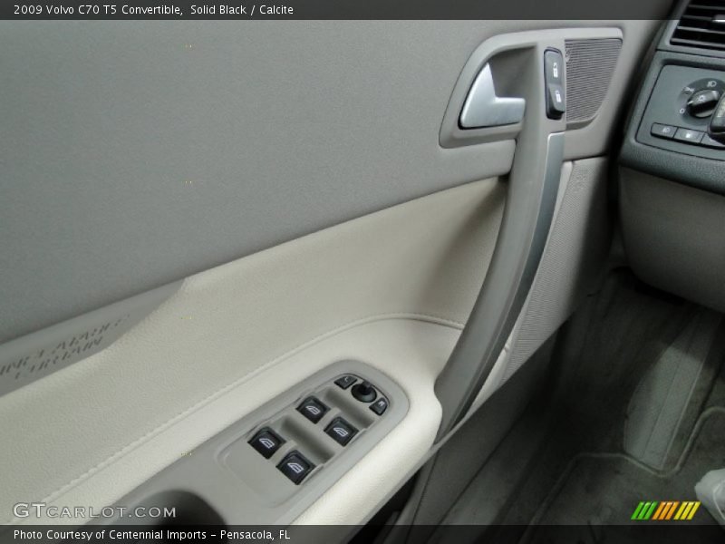 Solid Black / Calcite 2009 Volvo C70 T5 Convertible