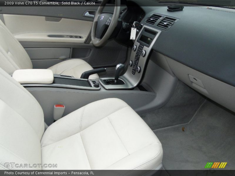 Solid Black / Calcite 2009 Volvo C70 T5 Convertible