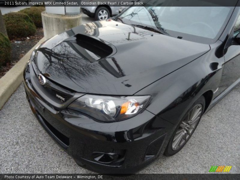 Obsidian Black Pearl / Carbon Black 2011 Subaru Impreza WRX Limited Sedan
