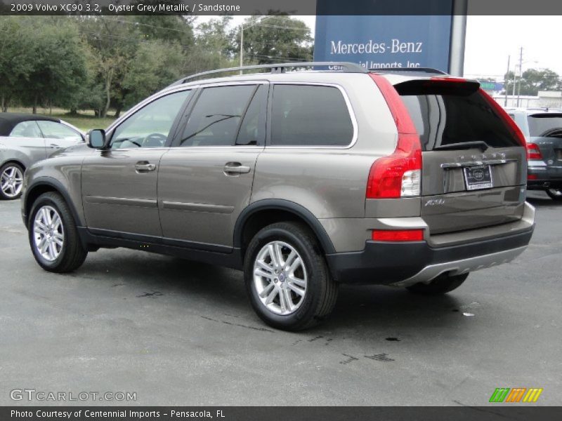 Oyster Grey Metallic / Sandstone 2009 Volvo XC90 3.2