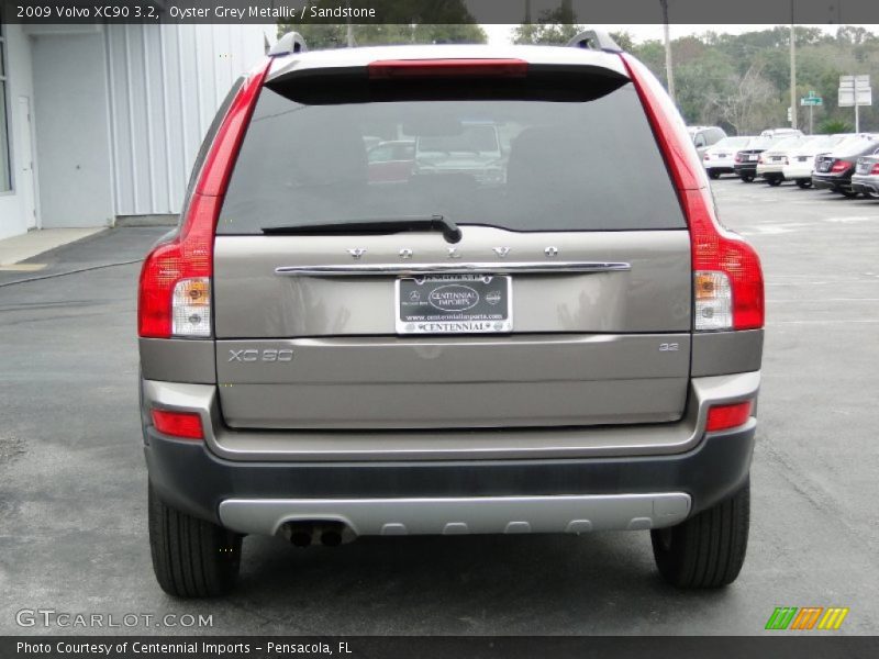 Oyster Grey Metallic / Sandstone 2009 Volvo XC90 3.2