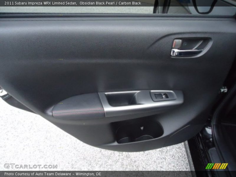 Door Panel of 2011 Impreza WRX Limited Sedan