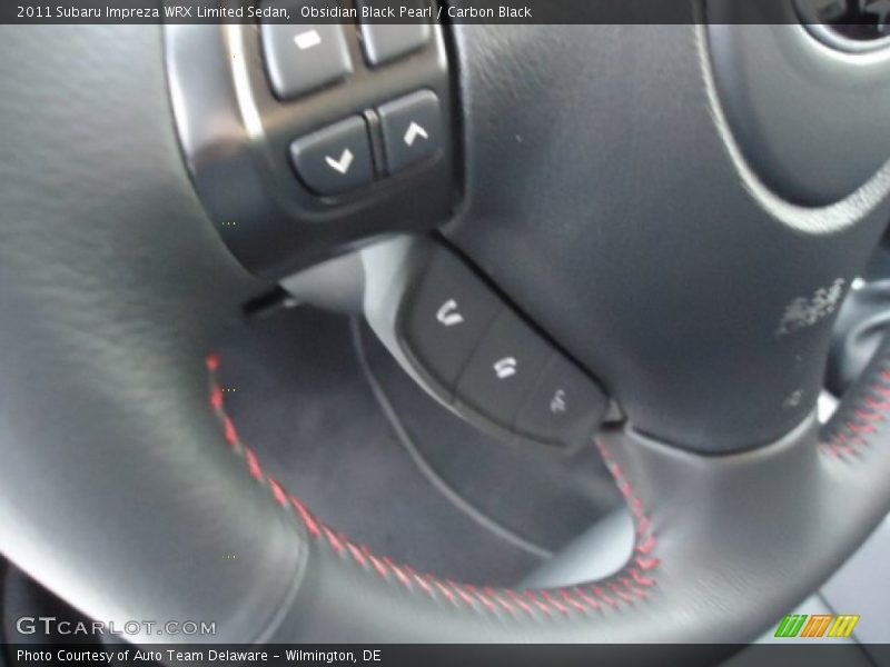 Controls of 2011 Impreza WRX Limited Sedan