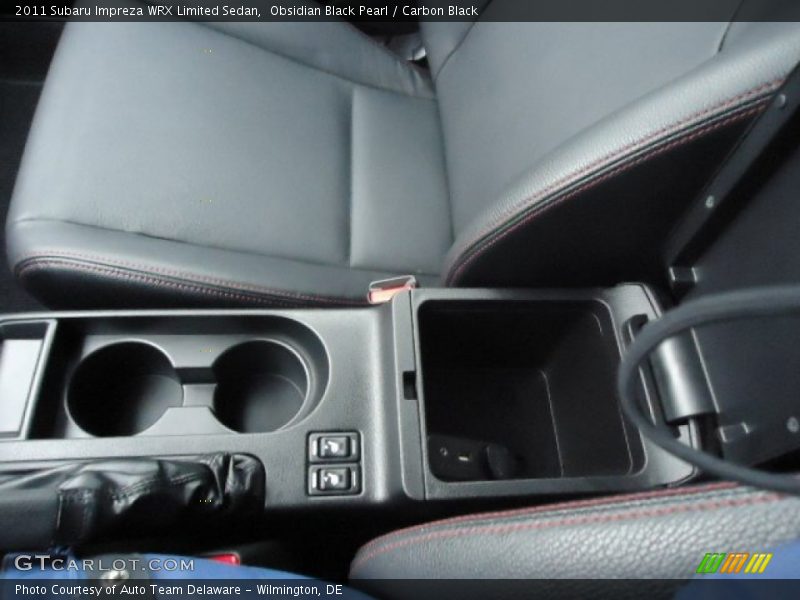 Obsidian Black Pearl / Carbon Black 2011 Subaru Impreza WRX Limited Sedan