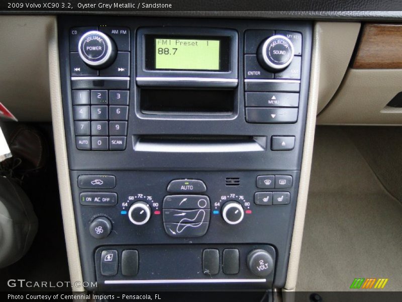 Oyster Grey Metallic / Sandstone 2009 Volvo XC90 3.2