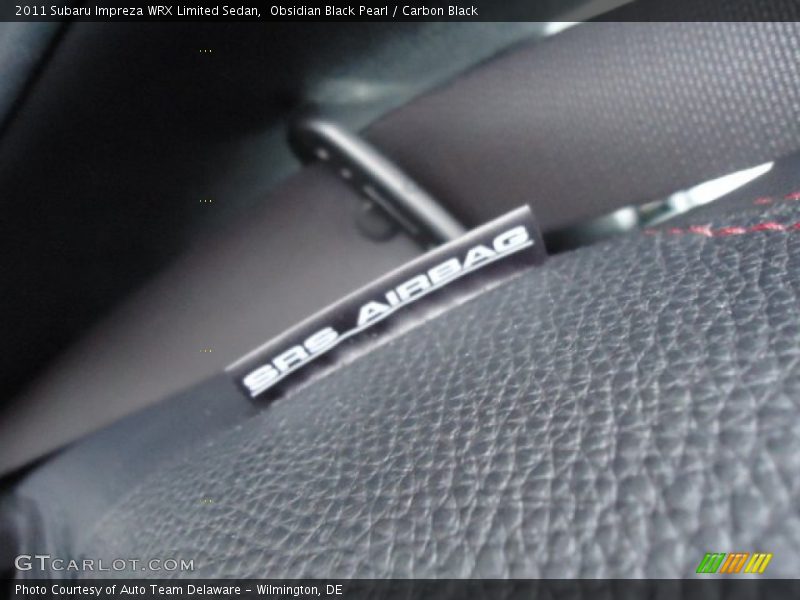 Obsidian Black Pearl / Carbon Black 2011 Subaru Impreza WRX Limited Sedan