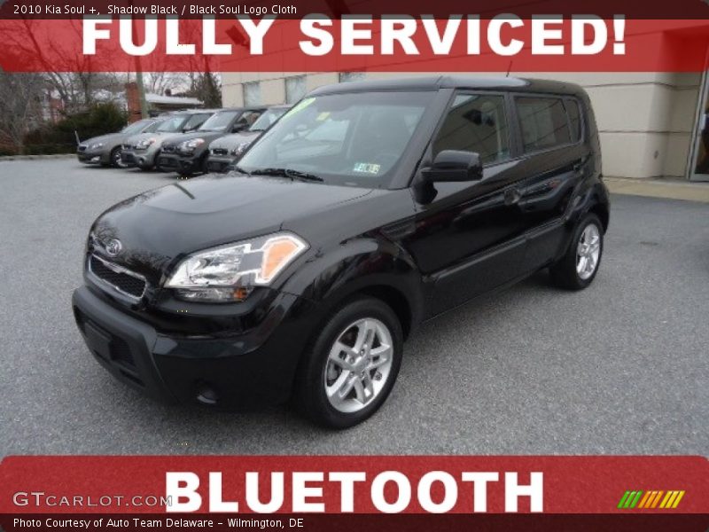 Shadow Black / Black Soul Logo Cloth 2010 Kia Soul +