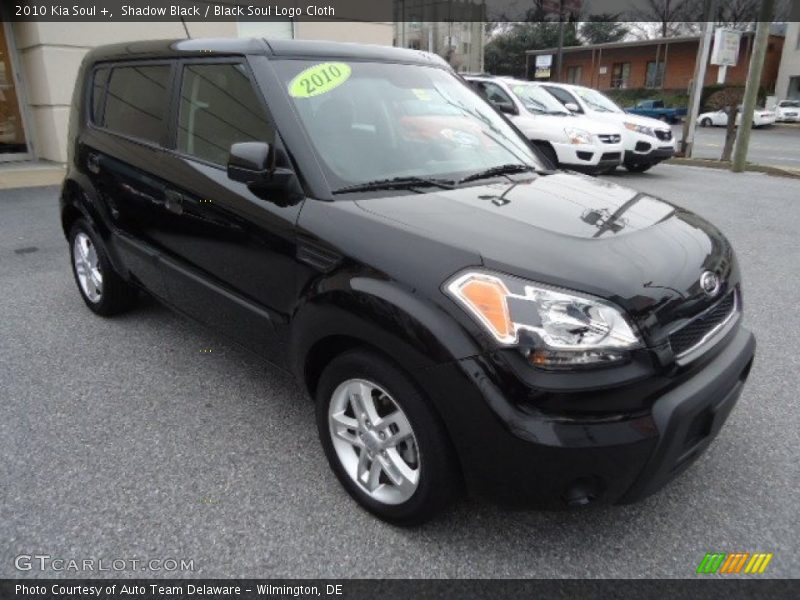 Shadow Black / Black Soul Logo Cloth 2010 Kia Soul +