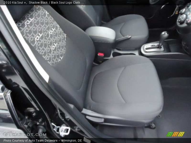 Shadow Black / Black Soul Logo Cloth 2010 Kia Soul +
