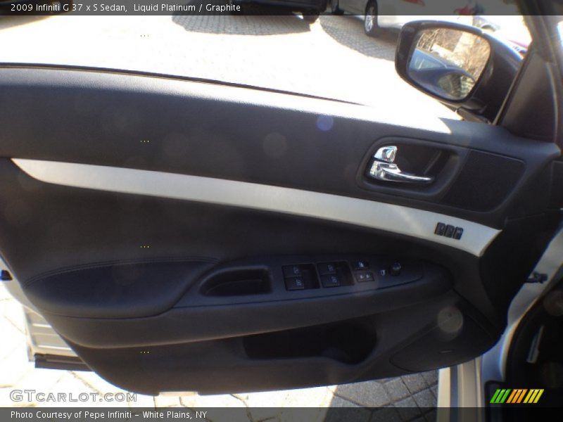 Liquid Platinum / Graphite 2009 Infiniti G 37 x S Sedan