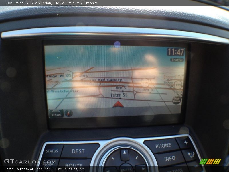 Liquid Platinum / Graphite 2009 Infiniti G 37 x S Sedan