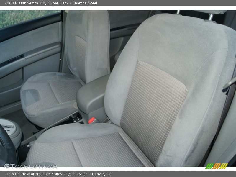 Super Black / Charcoal/Steel 2008 Nissan Sentra 2.0