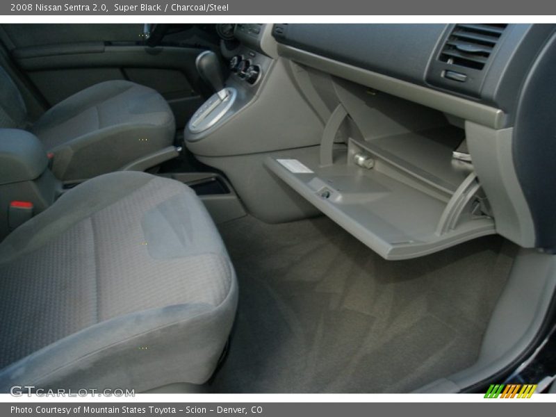Super Black / Charcoal/Steel 2008 Nissan Sentra 2.0
