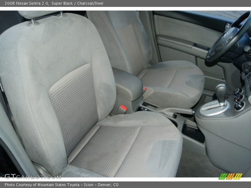Super Black / Charcoal/Steel 2008 Nissan Sentra 2.0