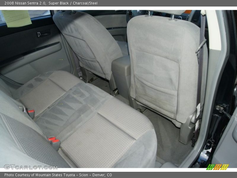 Super Black / Charcoal/Steel 2008 Nissan Sentra 2.0