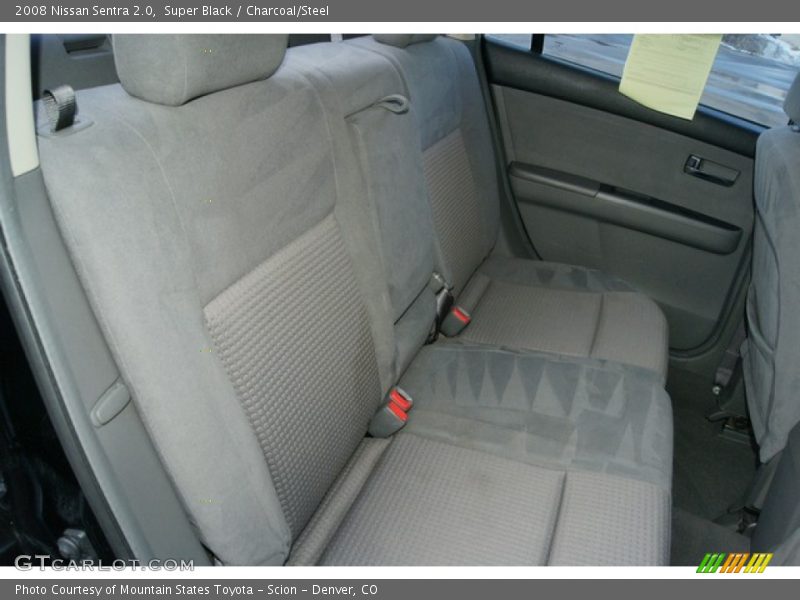 Super Black / Charcoal/Steel 2008 Nissan Sentra 2.0