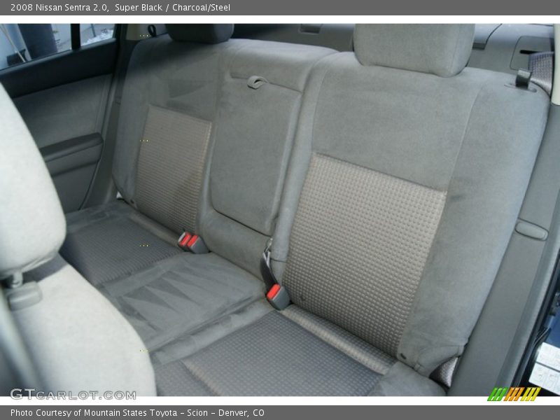 Super Black / Charcoal/Steel 2008 Nissan Sentra 2.0