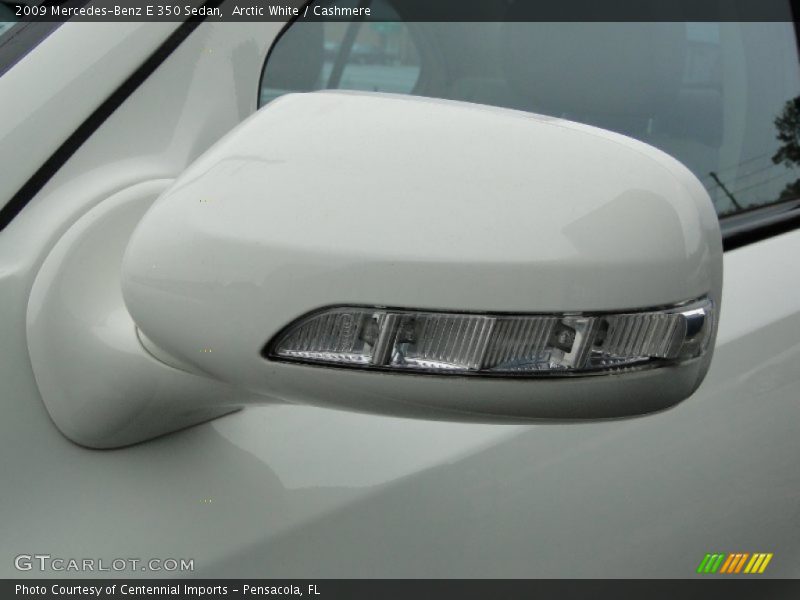 Arctic White / Cashmere 2009 Mercedes-Benz E 350 Sedan