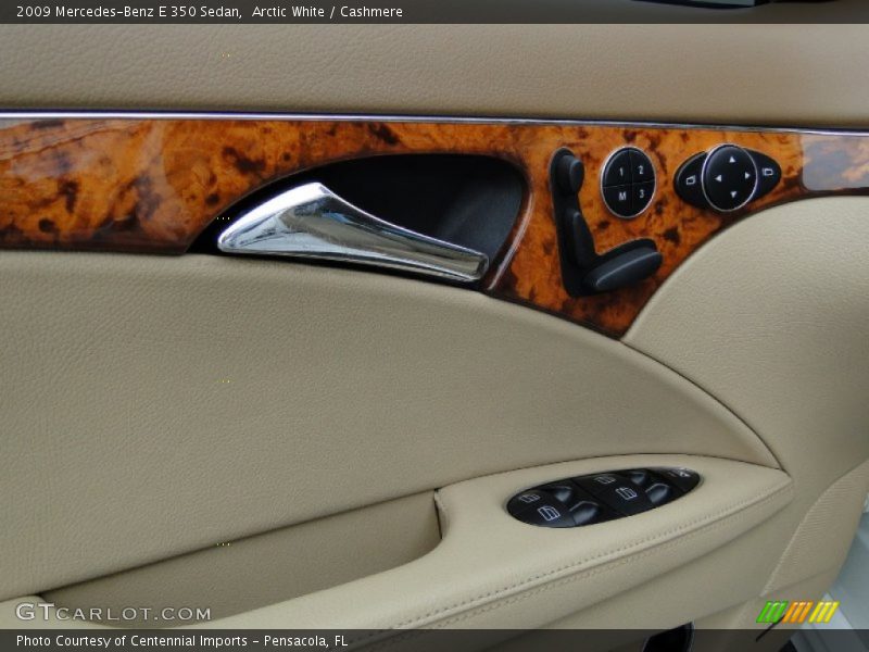 Arctic White / Cashmere 2009 Mercedes-Benz E 350 Sedan