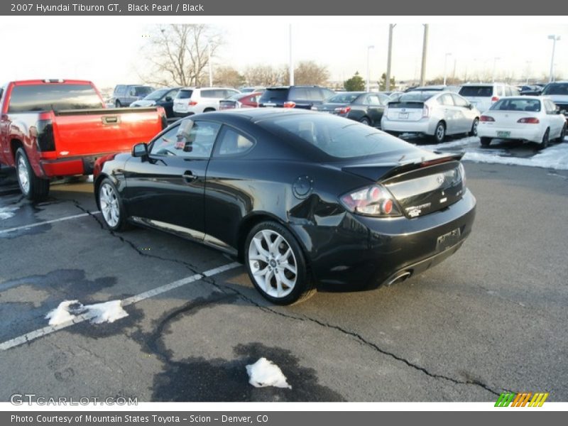 Black Pearl / Black 2007 Hyundai Tiburon GT