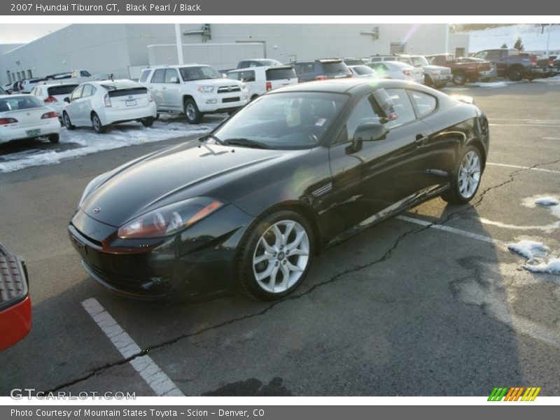 Black Pearl / Black 2007 Hyundai Tiburon GT