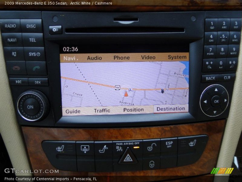 Arctic White / Cashmere 2009 Mercedes-Benz E 350 Sedan