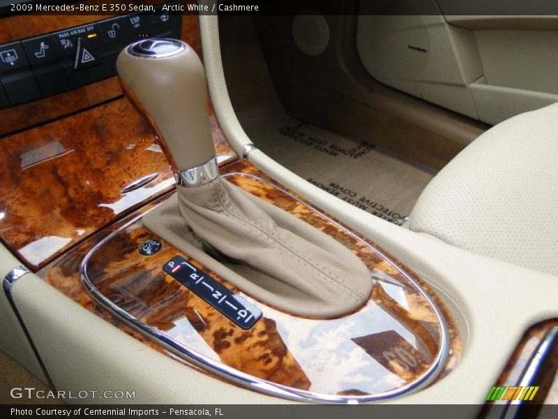 Arctic White / Cashmere 2009 Mercedes-Benz E 350 Sedan