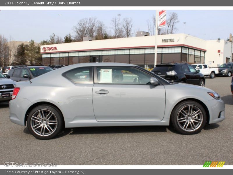 Cement Gray / Dark Charcoal 2011 Scion tC