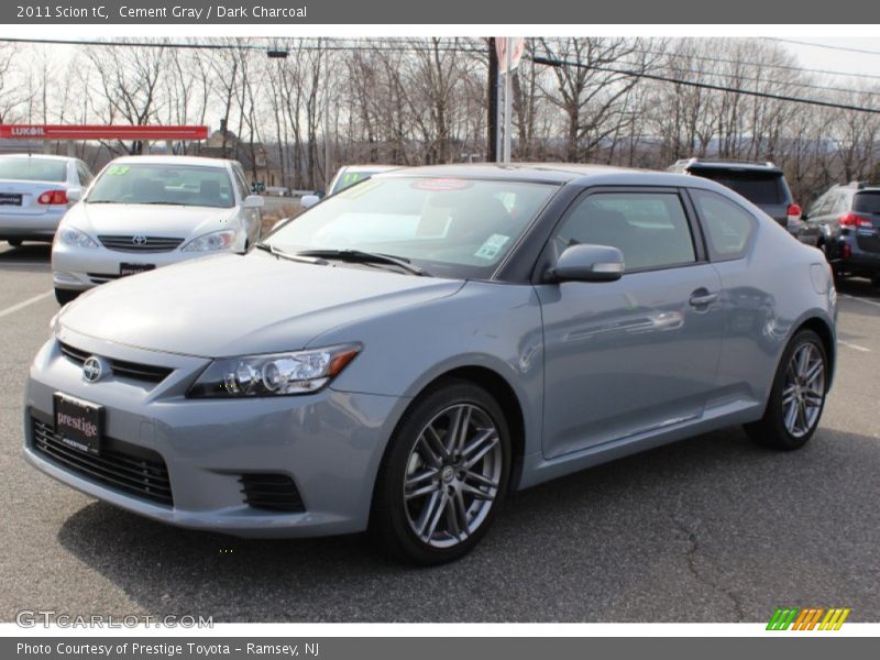 Cement Gray / Dark Charcoal 2011 Scion tC