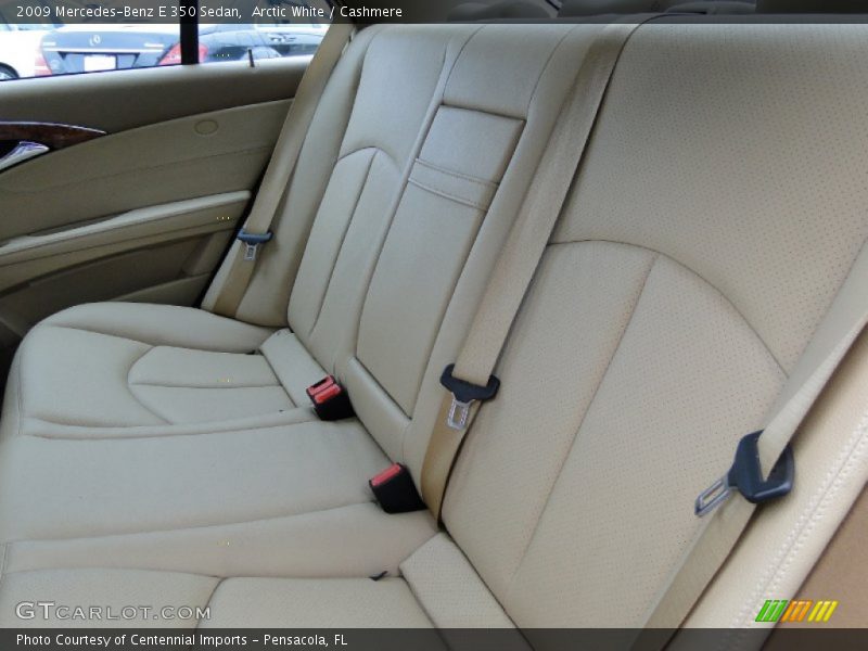 Arctic White / Cashmere 2009 Mercedes-Benz E 350 Sedan