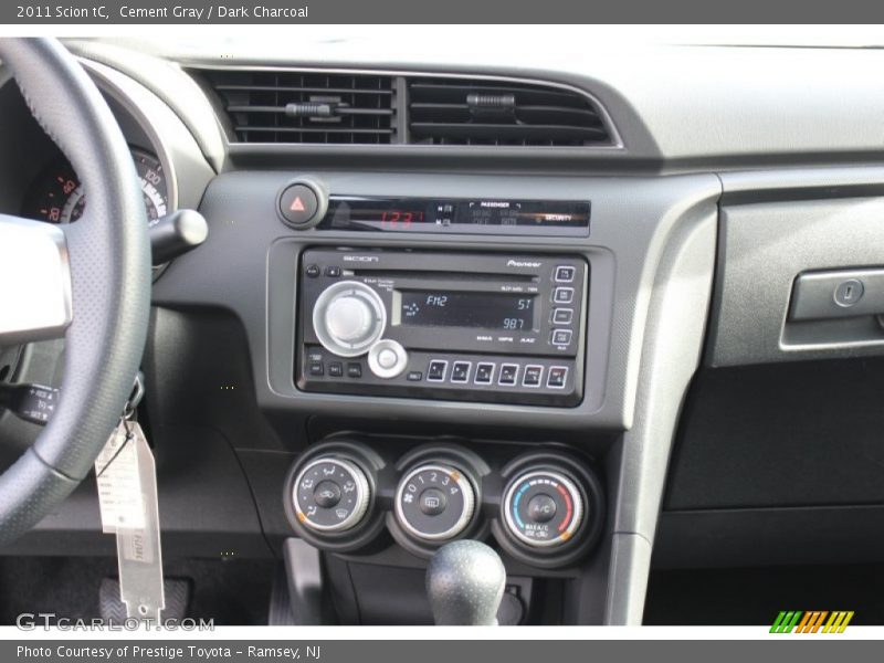 Cement Gray / Dark Charcoal 2011 Scion tC