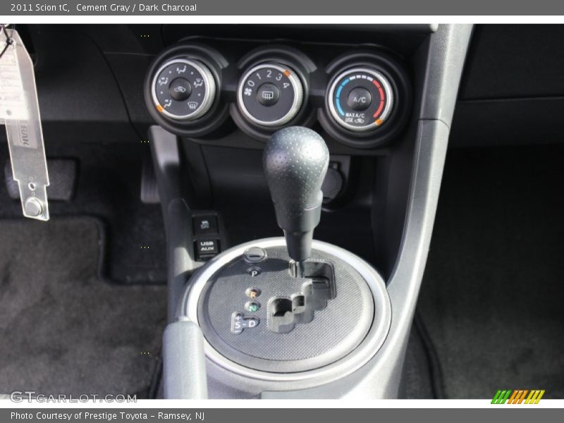 Cement Gray / Dark Charcoal 2011 Scion tC