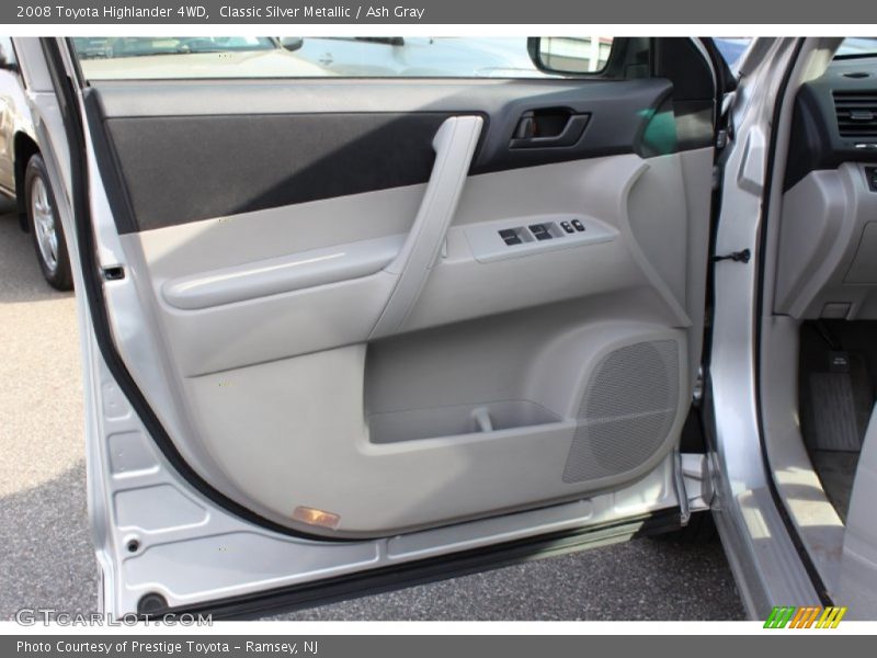 Classic Silver Metallic / Ash Gray 2008 Toyota Highlander 4WD