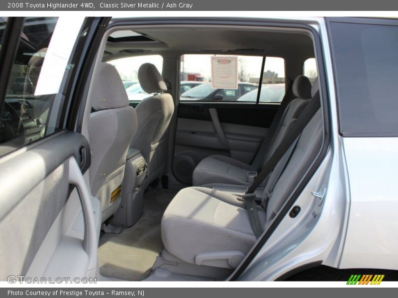 Classic Silver Metallic / Ash Gray 2008 Toyota Highlander 4WD