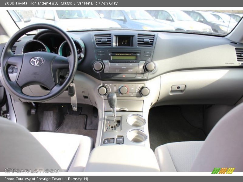 Classic Silver Metallic / Ash Gray 2008 Toyota Highlander 4WD