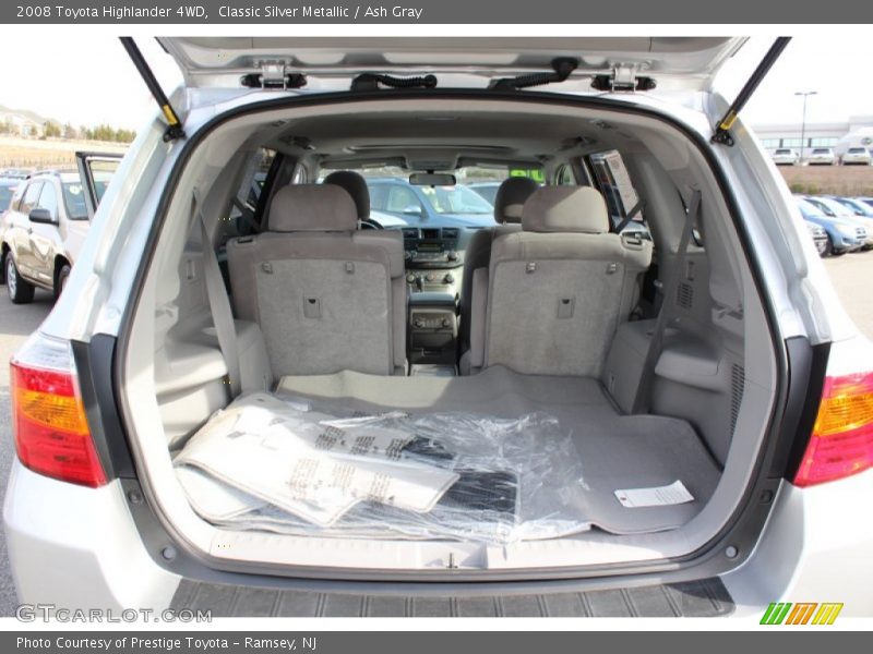 Classic Silver Metallic / Ash Gray 2008 Toyota Highlander 4WD