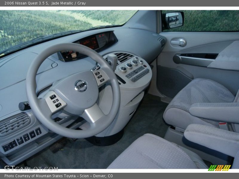 Jade Metallic / Gray 2006 Nissan Quest 3.5 S