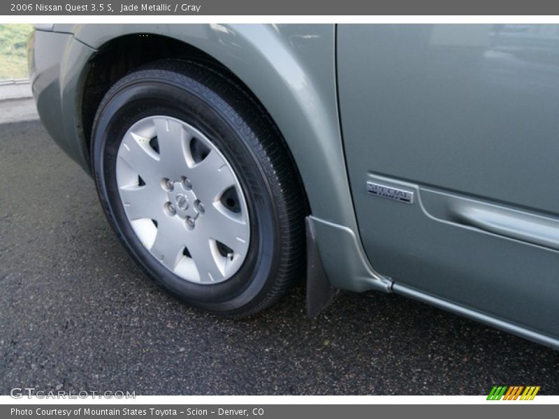 Jade Metallic / Gray 2006 Nissan Quest 3.5 S