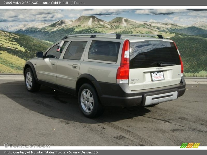 Lunar Gold Metallic / Taupe 2006 Volvo XC70 AWD