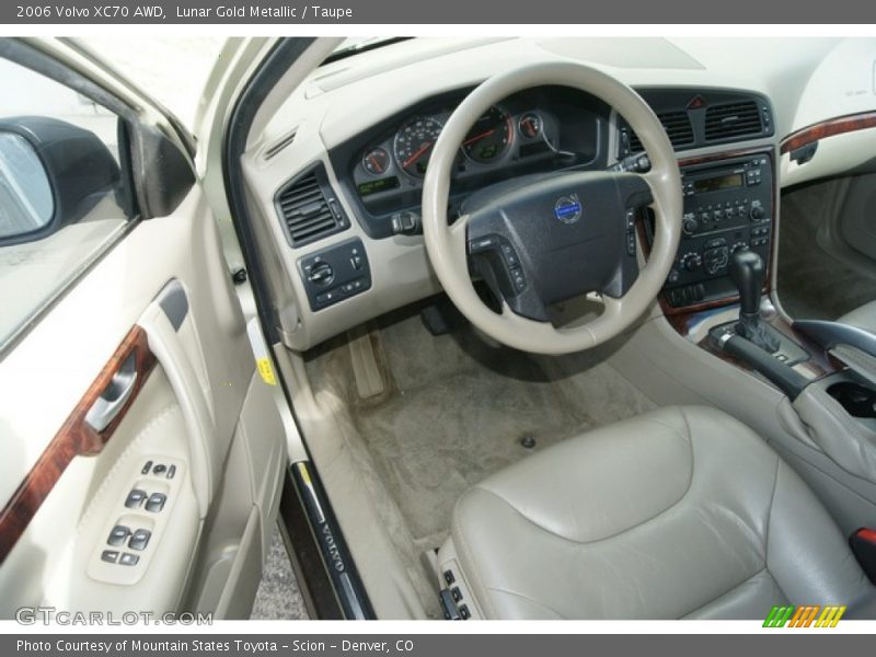 Lunar Gold Metallic / Taupe 2006 Volvo XC70 AWD